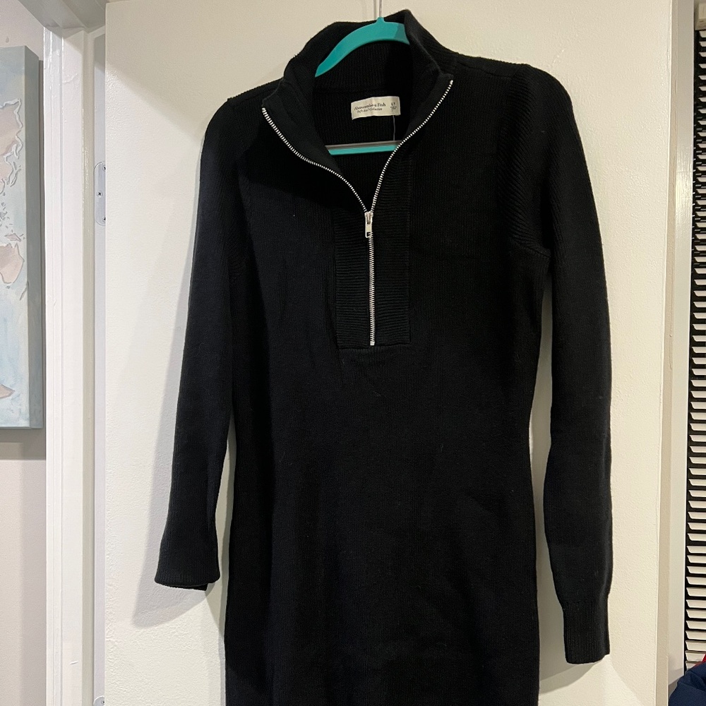 Zip Up Abercrombie Sweater Dress